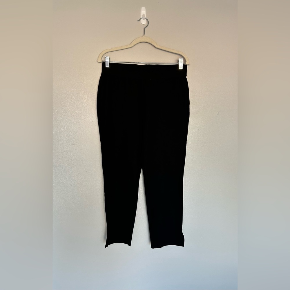 Eileen Fisher Black Pull On Pants